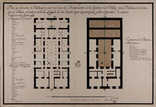 Plantas baja y principal de una casa de arrendamiento para Madrid