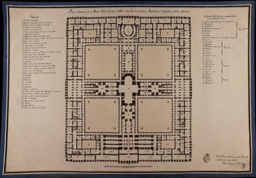 Planta subterránea de un palacio real