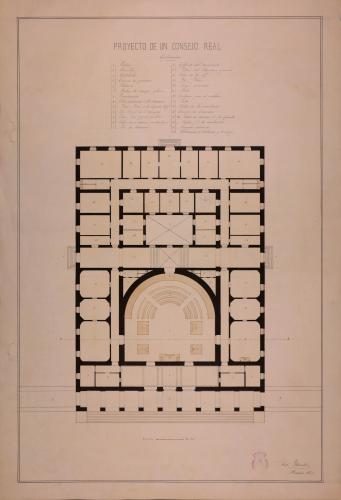 Planta de un Consejo Real