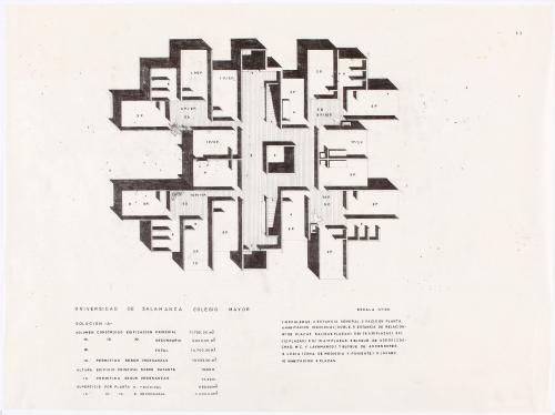 Colegio Mayor Hernán Cortés, Universidad de Salamanca. Solución A
