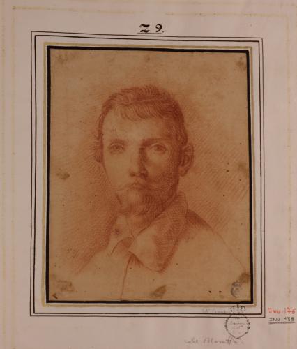 Estudio para retrato de Annibale Carracci