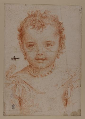 Retrato de Faustina Maratti niña