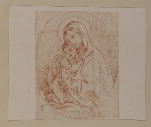 Estudio de la Virgen con el Niño