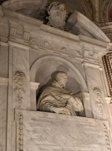 Estudio de busto del cardenal Giovanni Garzia Mellini