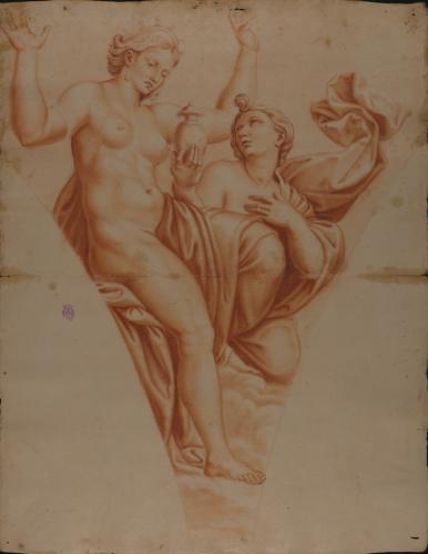 Estudio de Venus y Psique