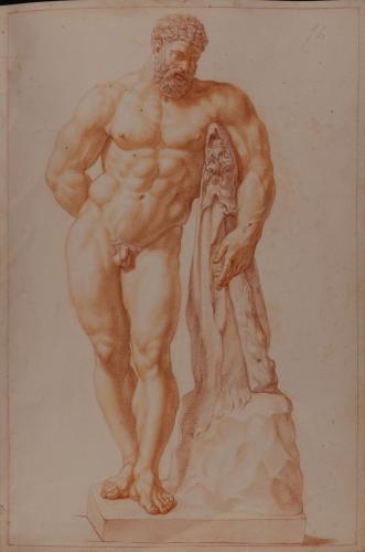 Estudio del Hércules Farnese