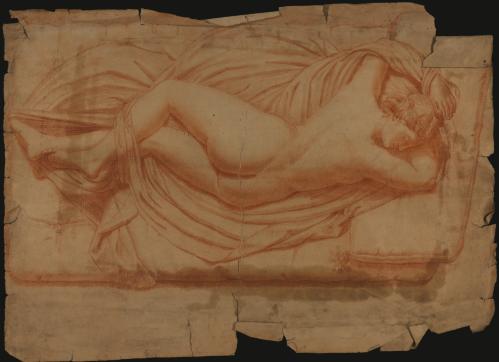 Estudio del Hermafrodita Borghese