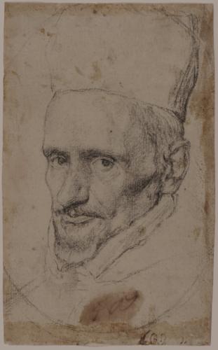 Estudio para el retrato del cardenal Gaspar de Borja y Velasco