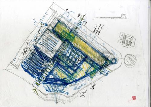    Plano de situación de un edificio 