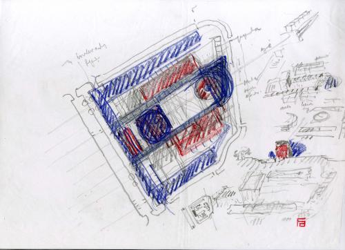  Plano de situación de un edificio