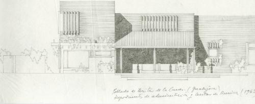 Poblado de Zorita de los Canes (Guadalajara). Departamento de administración y centro de reuniones  