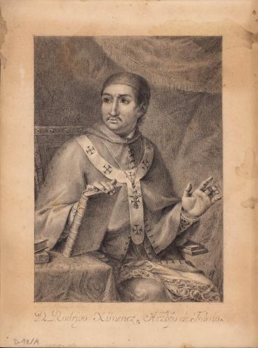 D. Rodrigo Ximenez, Arzb<susp>s</sup>po de Toledo [Rodrigo Jiménez de Rada]