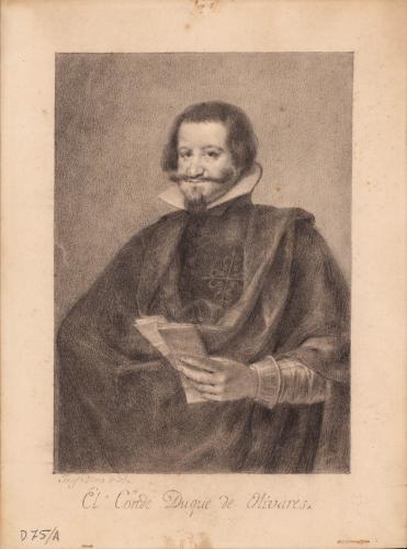 El Conde Duque de Olivares. [Gaspar Guzmán y Pimentel, conde-duque de Olivares]
