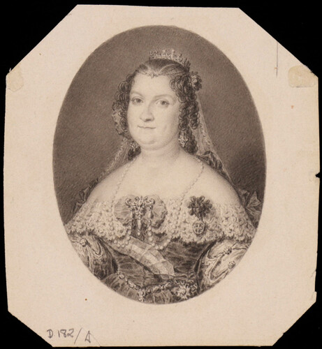 [Retrato de María Cristina de Borbón]