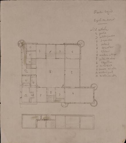 Planta baja de una vivienda