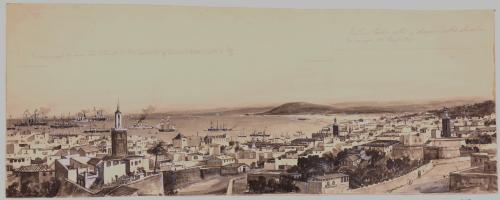 Vista de Tanger y su bahía