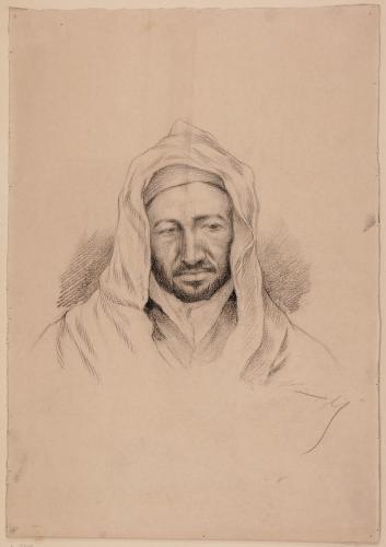 Retrato de El Mokri