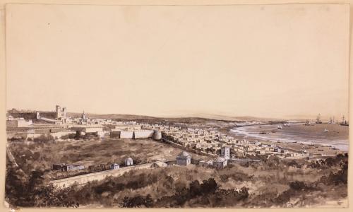 Vista de Jaffa desde el norte