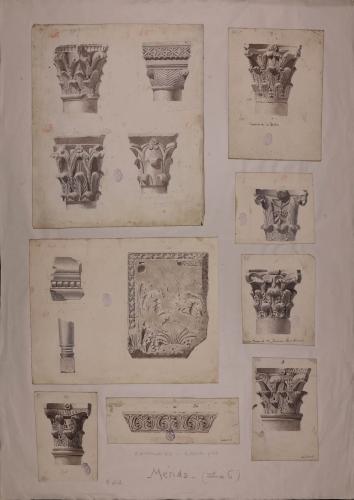 Capiteles y fragmentos arquitectónicos de Mérida y Córdoba