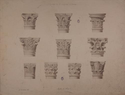 Capiteles visigodos de la mezquita de Córdoba