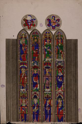 Vidriera de la catedral de León