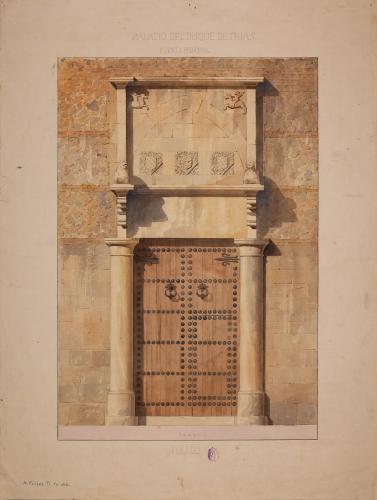 Portada del palacio de los Ayala (Toledo)