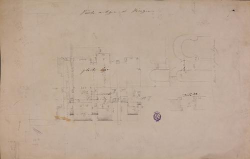 Apuntes sobre la planta baja y sección de la la puerta antigua de Bisagra (Toledo)