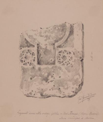 Fragmento de estela de Beni Almaya (Alayor, Menorca)