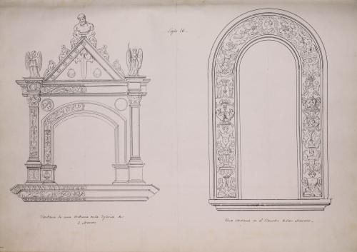 Ventanas de la tribuna de la iglesia y del claustro del convento San Marcos de León