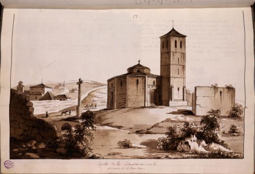 Vista de la iglesia de la Veracruz (Segovia)