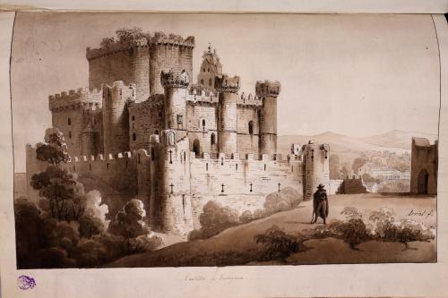 Vista del castillo de Turégano