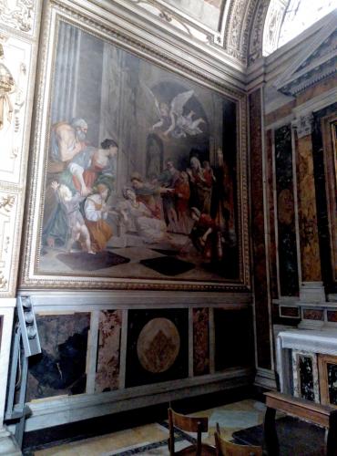 Estudio de la cabeza de Santa Cecilia del Domenichino