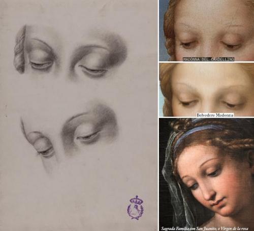 Dos estudios de ojos femeninos