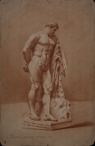 Estudio del Hércules Farnese