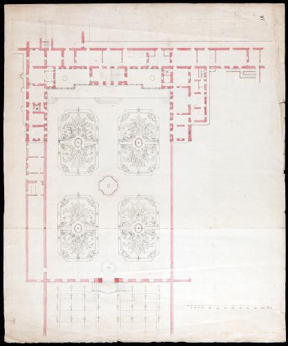 Plano general del cuarto y jardines de su Alteza Real, del palacio del Buen Retiro.