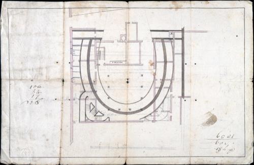 Planta del teatro de los Caños del Peral (Madrid)