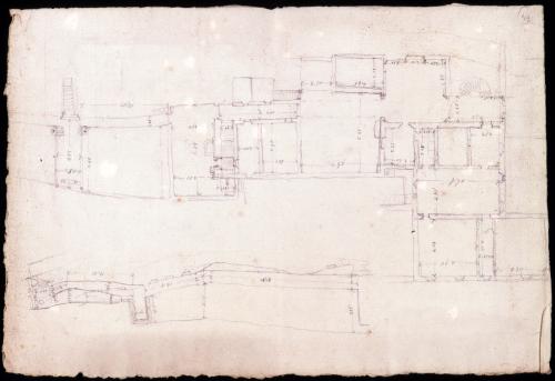 Plano general de un conjunto de edificaciones.