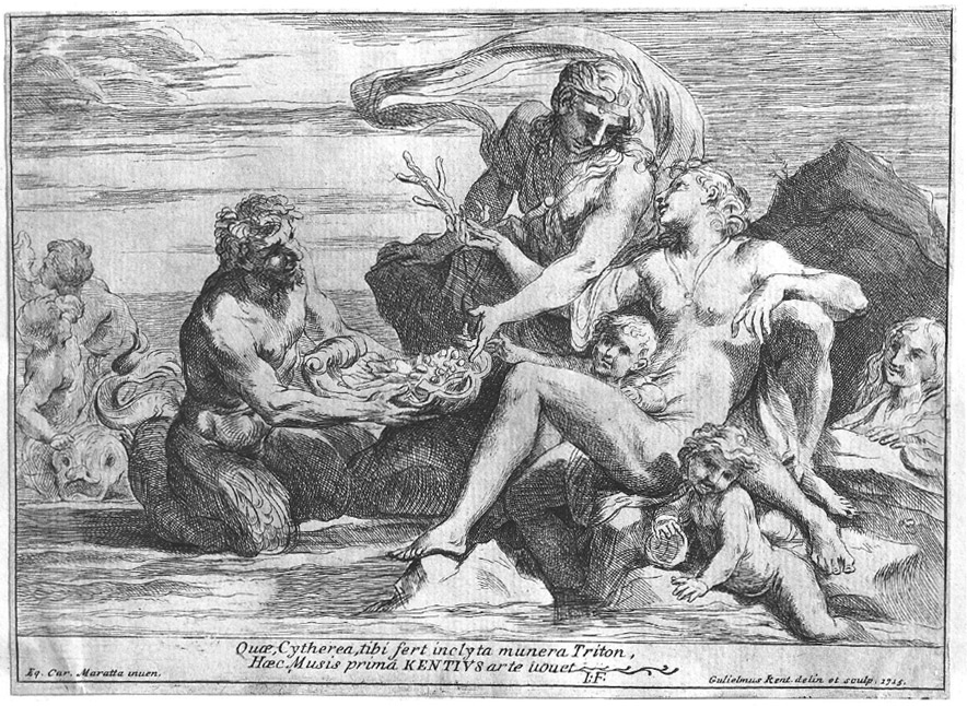 William Kent, Venus, Tritón y una nereida