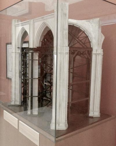 Maqueta del proyecto de una nave de la catedral de Sevilla