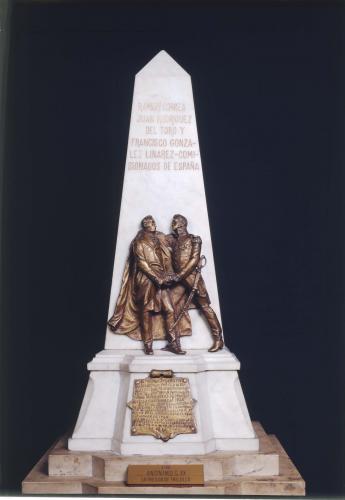 Modelo del monumento a la tregua de Trujillo de 1820