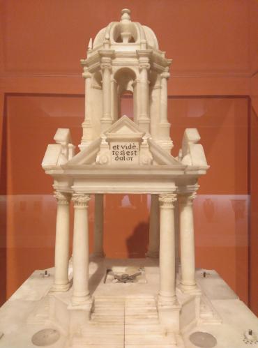 Modelo del Monumento Pascual de la Catedral de Sevilla