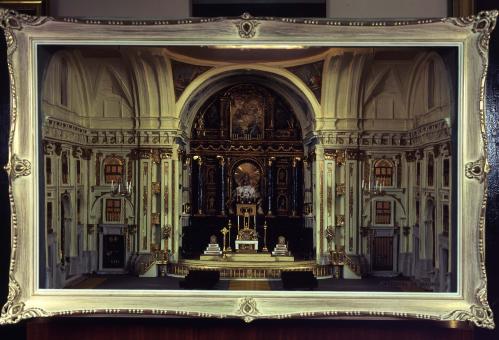 Maqueta de la Capilla Mayor de la Catedral de San Isidro