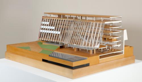 Maqueta del Instituto de Arqueología, Paisaje Cultural y Patrimonio Arquitectónico (Amersfoort, Holanda)