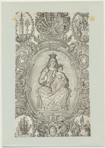 La Virgen María con el Niño 