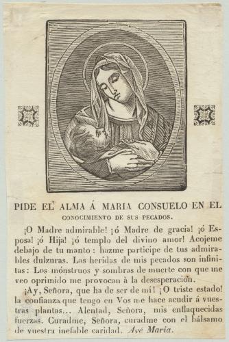 La Virgen María con el Niño