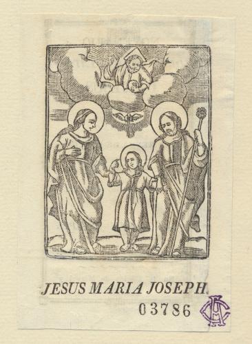 Jesús, María y José