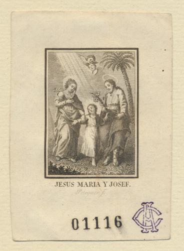 Jesús, María y José