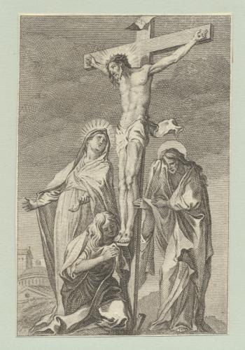[Cristo crucificado con la Virgen, la Magdalena y San Juan]