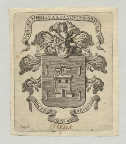 [Escudo de armas de Francisco de Bofarull]