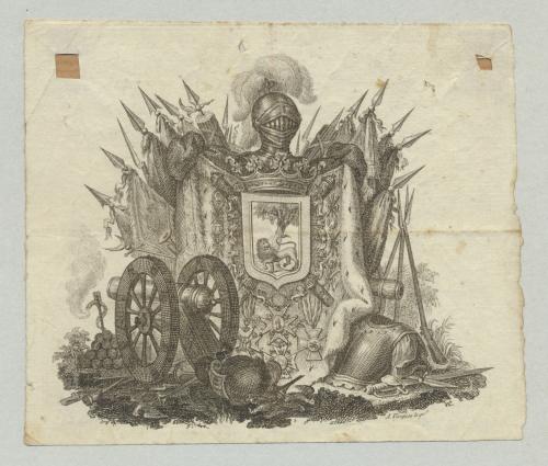 [Escudo de armas del Capitán General Francisco Javier Castaños, Duque de Bailén]